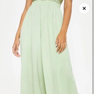COPY - Sage Green Extreme Wide Leg Floaty Pants